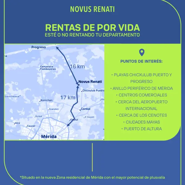 Departamento en venta en Chicxulub, Chicxulub Pueblo — foto 2 de 13