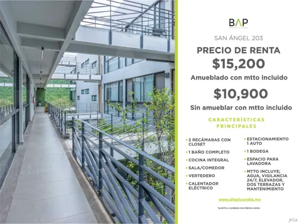 Departamento en renta en Arbide, León — foto 2 de 5