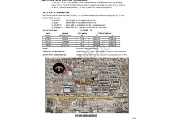Terreno en venta en Villas Universidad, Torreón — foto 3 de 9