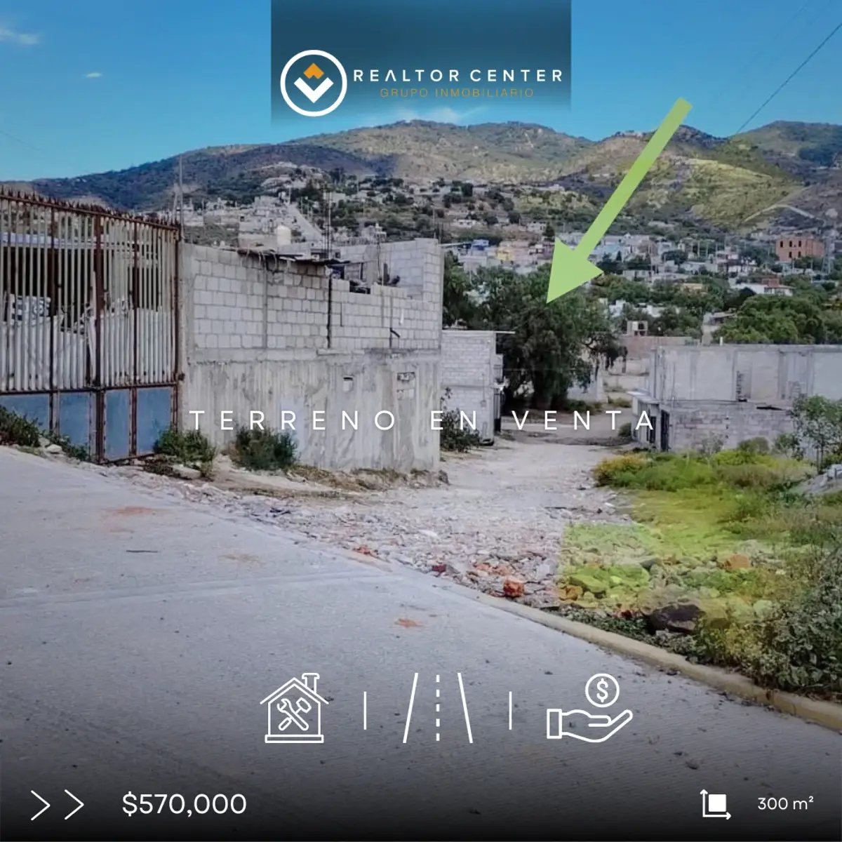 Terreno en venta en Pueblo Nuevo, Mineral de la Reforma — foto 1 de 5
