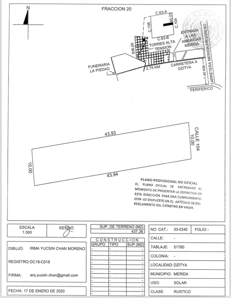 Terreno en venta en Dzitya, Mérida — foto 2 de 5
