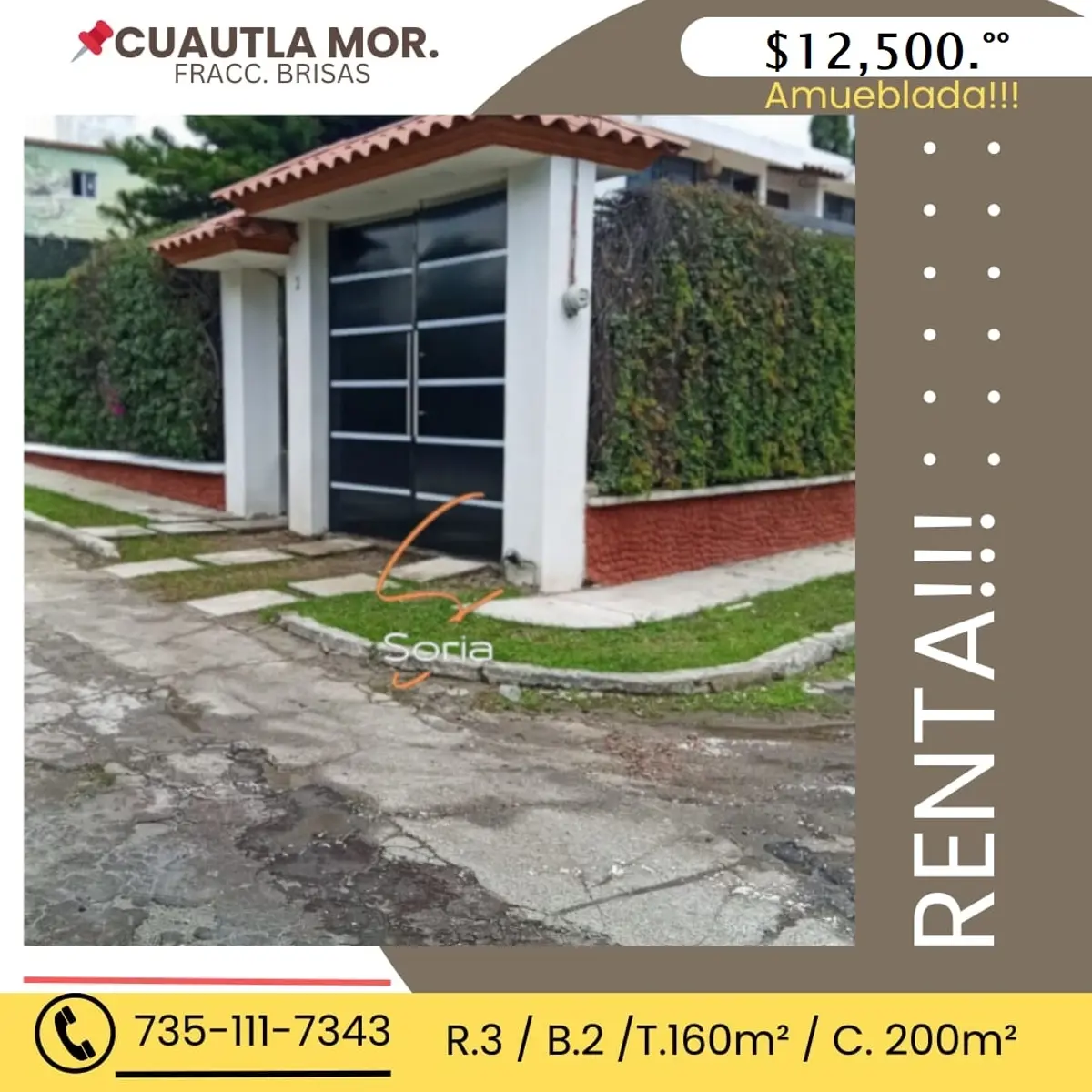 Casa en renta en Antigua del Bosque, Cuautla — foto 1 de 24