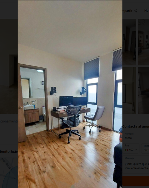 Departamento en renta en Del Valle Centro, Benito Juárez — foto 3 de 21