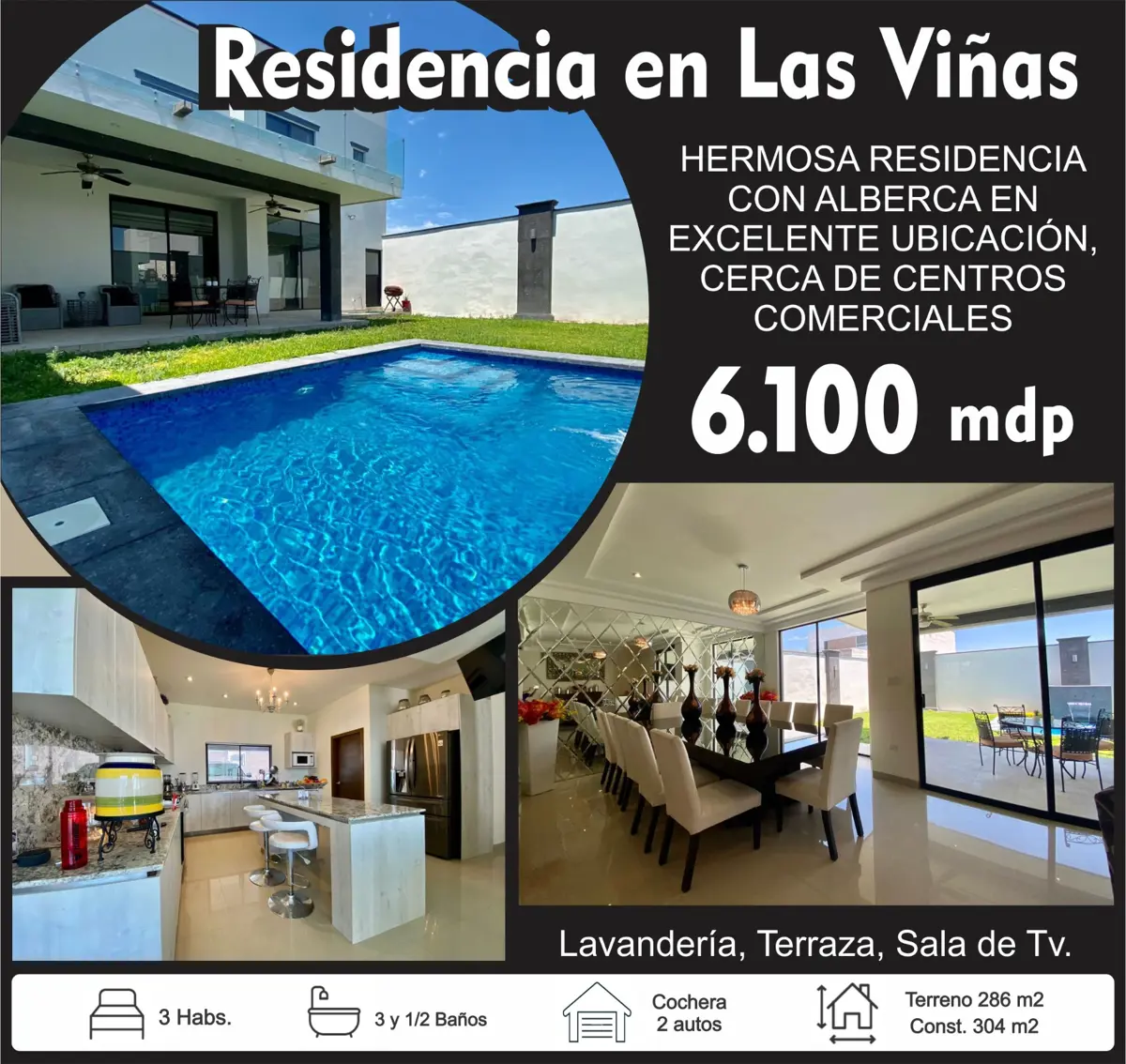 Casa en Venta en Los Viñedos, Torreón, Coahuila de Zaragoza