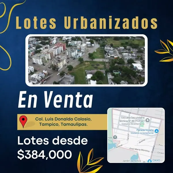 Terreno en venta en Luis Donaldo Colosio, Tampico — foto 2 de 10