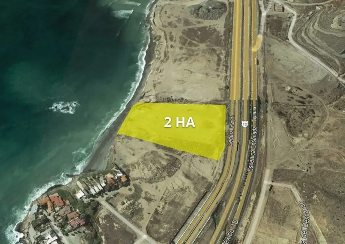 Terreno en venta en Popotla, Playas de Rosarito — foto 1 de 3