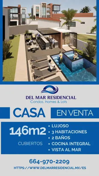 Departamento en venta en Vista Azul, Tijuana, Baja California