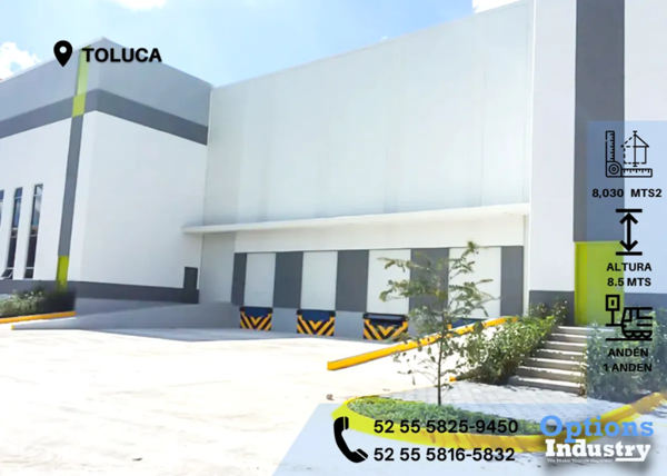 Nave en renta en Toluca, Toluca — foto 3 de 3