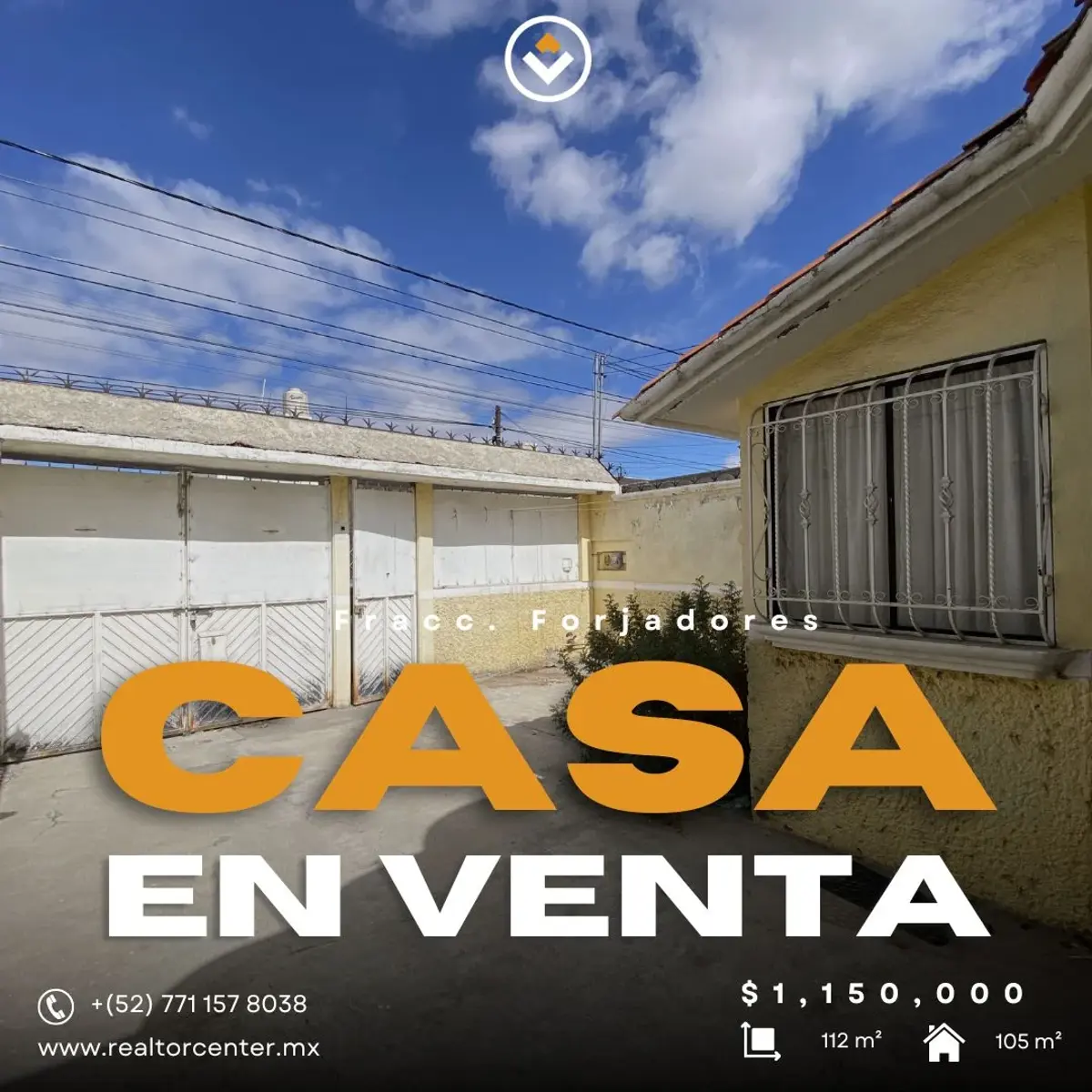 Casa en venta en Forjadores de Pachuca, Mineral de la Reforma — foto 1 de 9