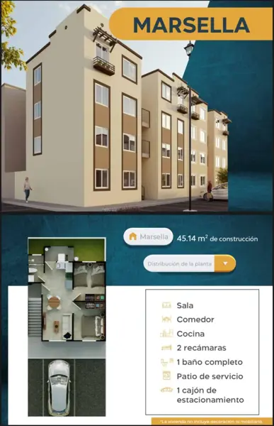 Departamento en venta en Real Belmonte, Tecámac, México