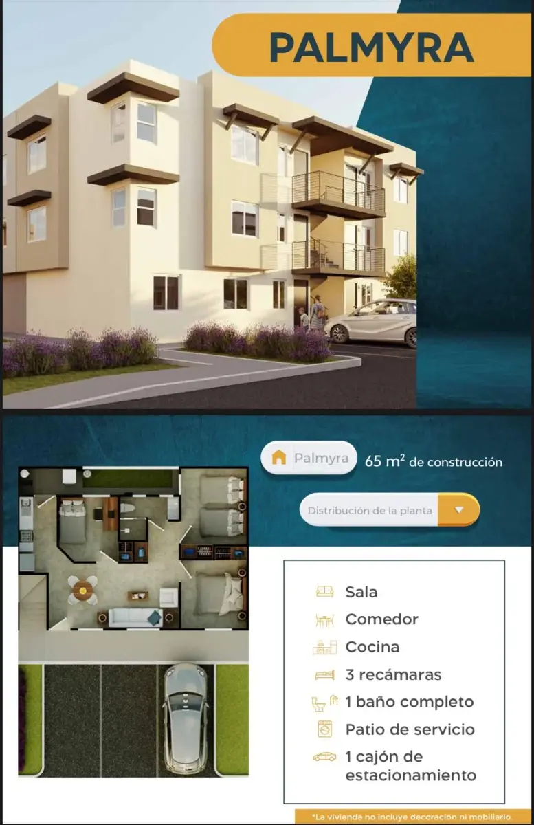 Departamento en venta en Real Belmonte, Tecámac — foto 1 de 17