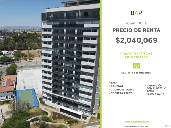 Departamento en venta en Pedregal del Campestre, León — foto 2 de 6
