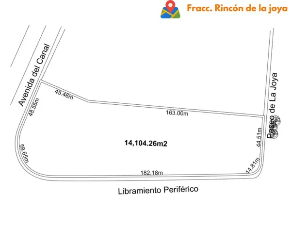 Terreno en venta en Rincón de la Joya, Torreón — foto 2 de 2