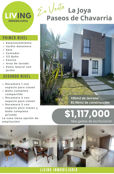 Casa en venta en Paseos de Chavarría, Mineral de la Reforma — foto 2 de 14