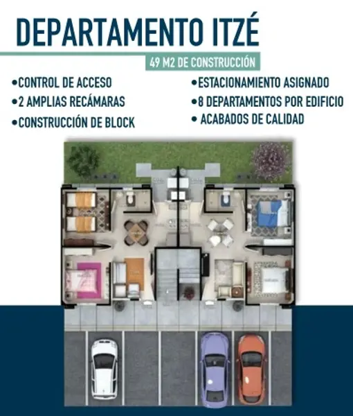 Departamento en venta en Privadas Sacbe, Benito Juárez — foto 2 de 2