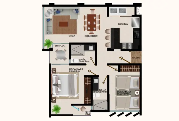 Departamento en venta en Centro, León — foto 3 de 7