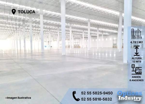 Nave en renta en Toluca, Toluca — foto 3 de 3