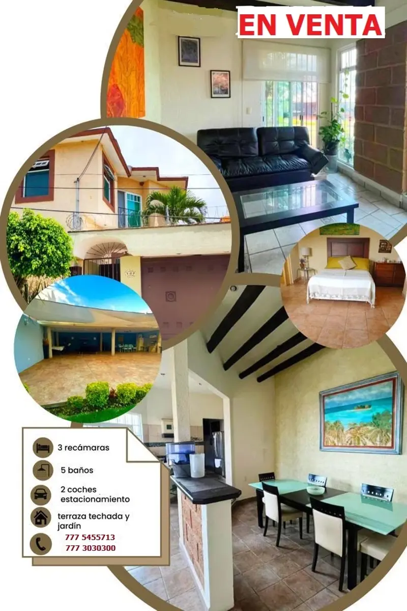 Casa en venta en Lomas de Tzompantle, Cuernavaca — foto 1 de 9