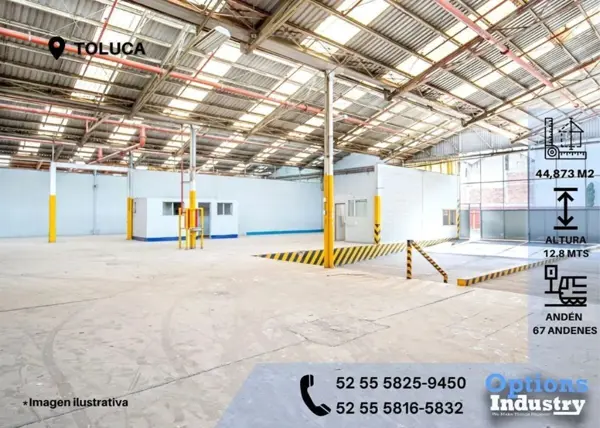 Nave en renta en Toluca, Toluca — foto 3 de 3