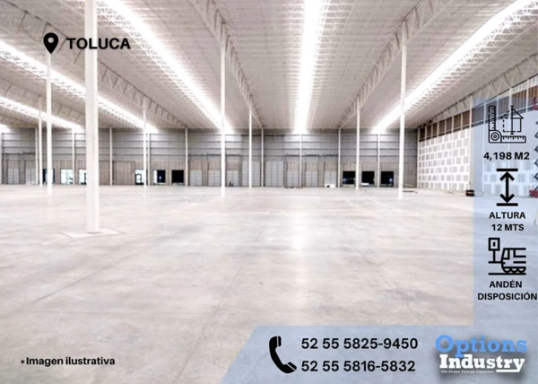 Nave en renta en Toluca, Toluca — foto 3 de 3