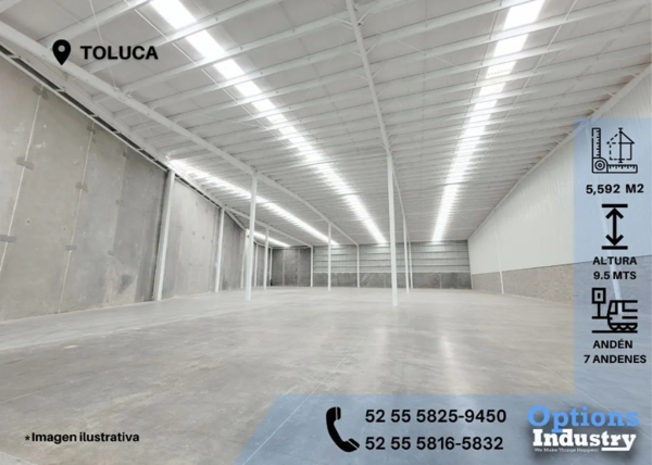 Nave en renta en Toluca, Toluca — foto 2 de 3