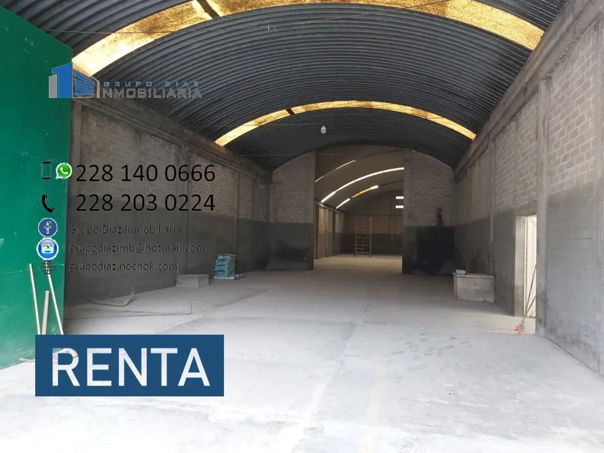 Bodega en renta en Banderilla Centro, Banderilla — foto 1 de 8