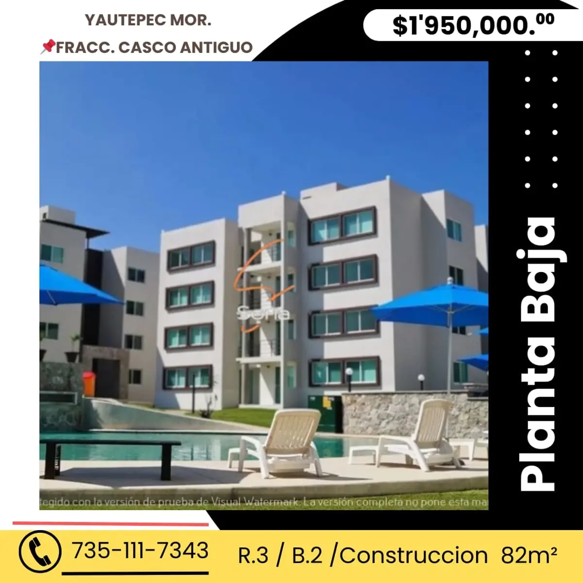 Departamento en venta en Arco Antiguo, Yautepec — foto 1 de 14