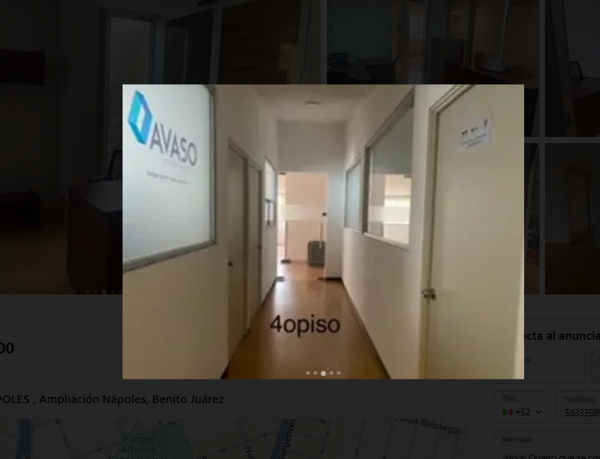 Oficina en renta en Ampliación Nápoles, Benito Juárez — foto 3 de 16