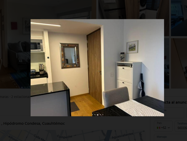 Departamento en renta en Hipódromo Condesa, Cuauhtémoc — foto 3 de 18
