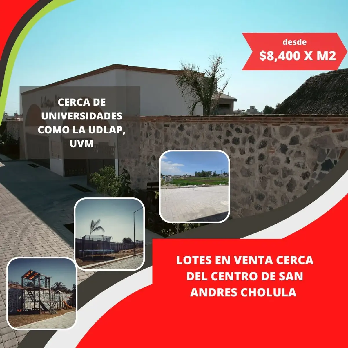 Terreno en venta en San Andrés Cholula Centro, San Andrés Cholula — foto 1 de 16