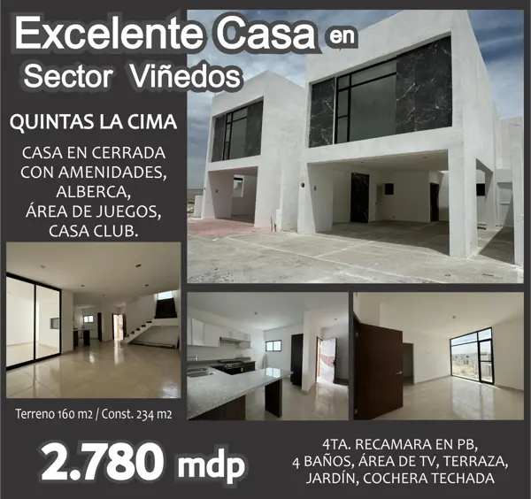 Casa en venta en Quintas la Cima, Torreón, Coahuila de Zaragoza Casa en venta en Quintas la Cima, Torreón, Coahuila de Zaragoza