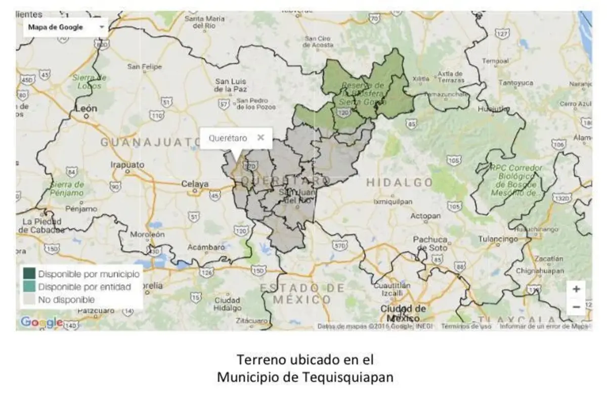 Terreno en venta en La Laja, Tequisquiapan — foto 1 de 18