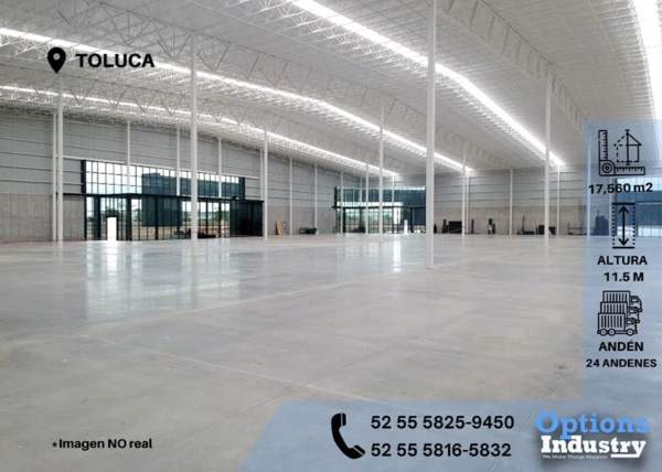 Nave en renta en Toluca, Toluca — foto 2 de 3