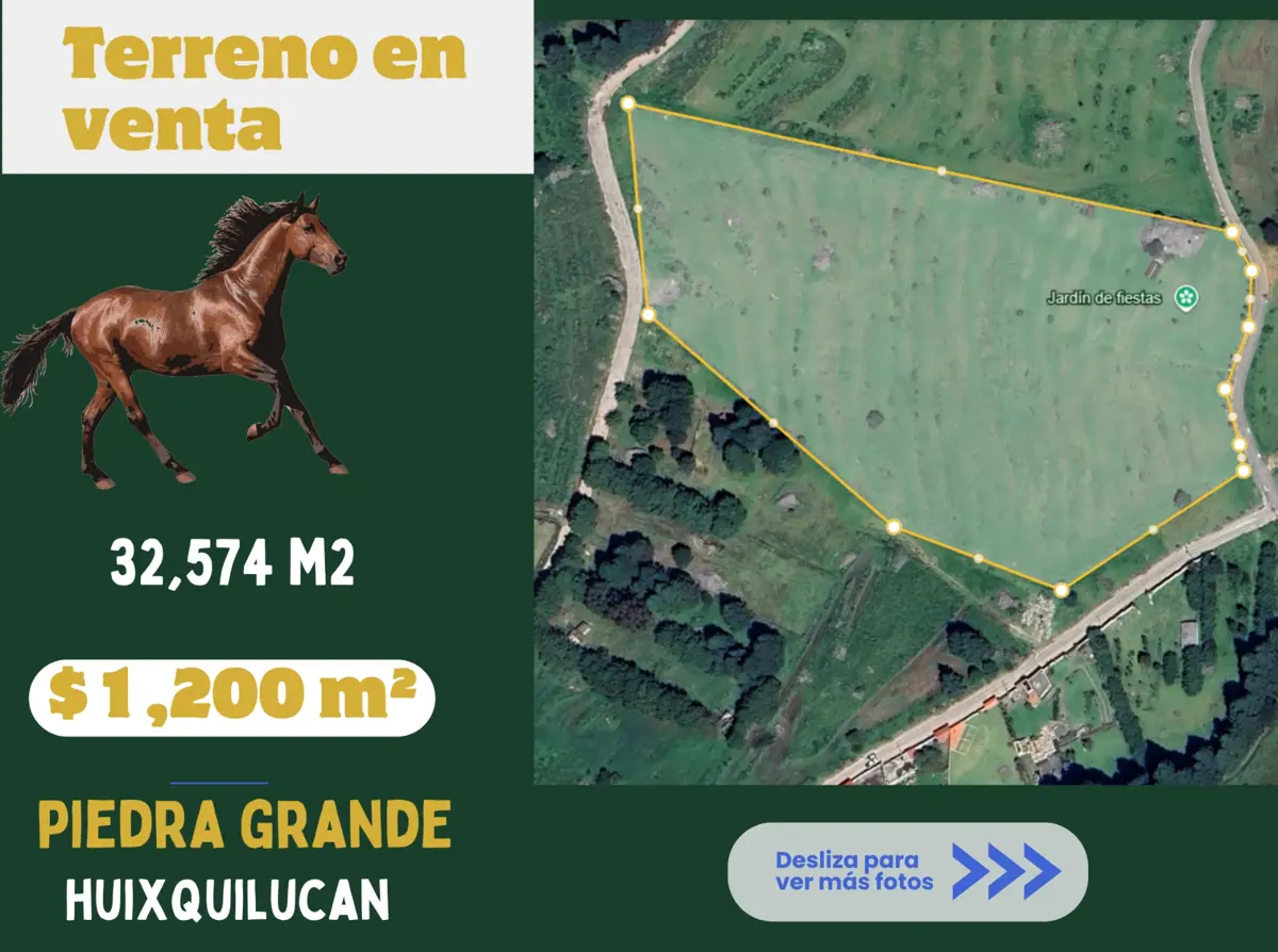Terreno en venta en Piedra Grande, Huixquilucan — foto 1 de 4