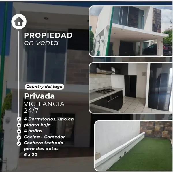 Casa en venta en Country del Lago, León — foto 3 de 4