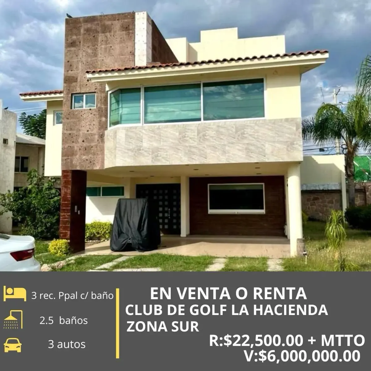 Casa en renta en La Hacienda de León Residencial y Golf, León — foto 1 de 19