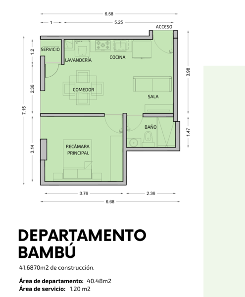 Departamento en venta en Ampliación Senderos, Torreón — foto 3 de 11