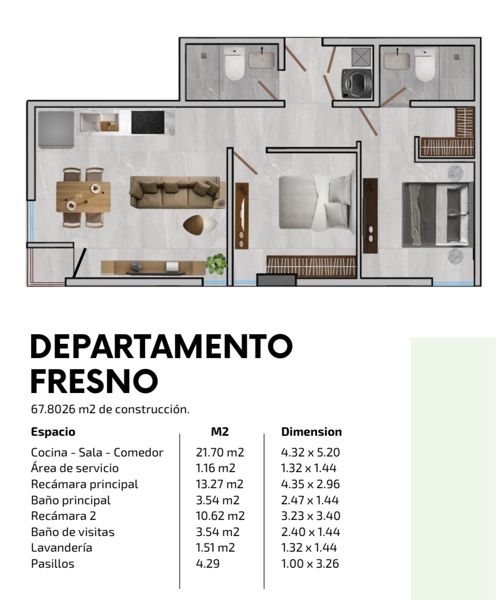 Departamento en venta en Ampliación Senderos, Torreón — foto 2 de 10