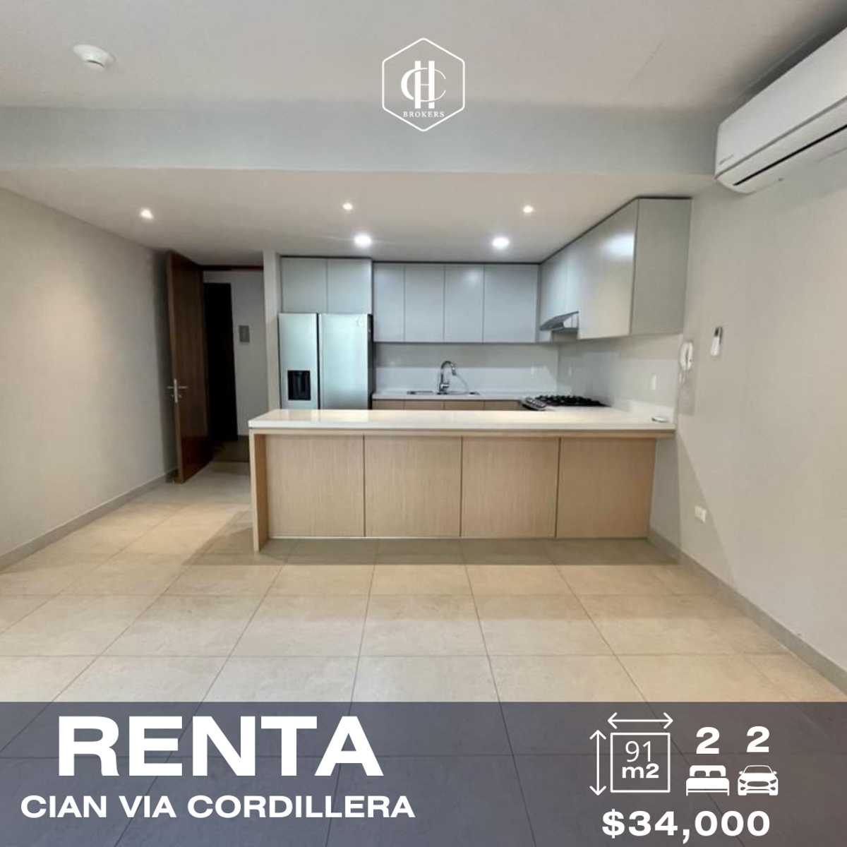 Departamento en renta en Vía Cordillera, Santa Catarina — foto 1 de 10