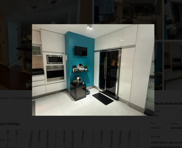Departamento en renta en Polanco I Sección, Miguel Hidalgo — foto 3 de 15