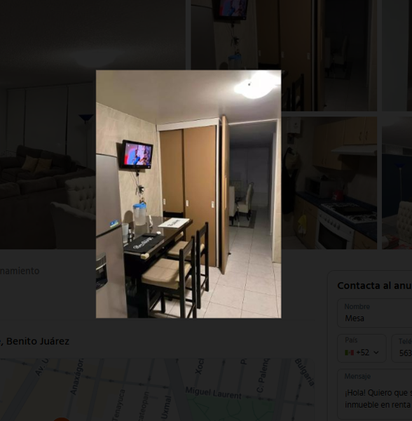 Departamento en renta en Narvarte Oriente, Benito Juárez — foto 3 de 14