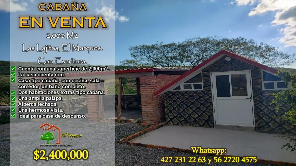 Casa en venta en Las Lajitas, El Marqués — foto 1 de 29