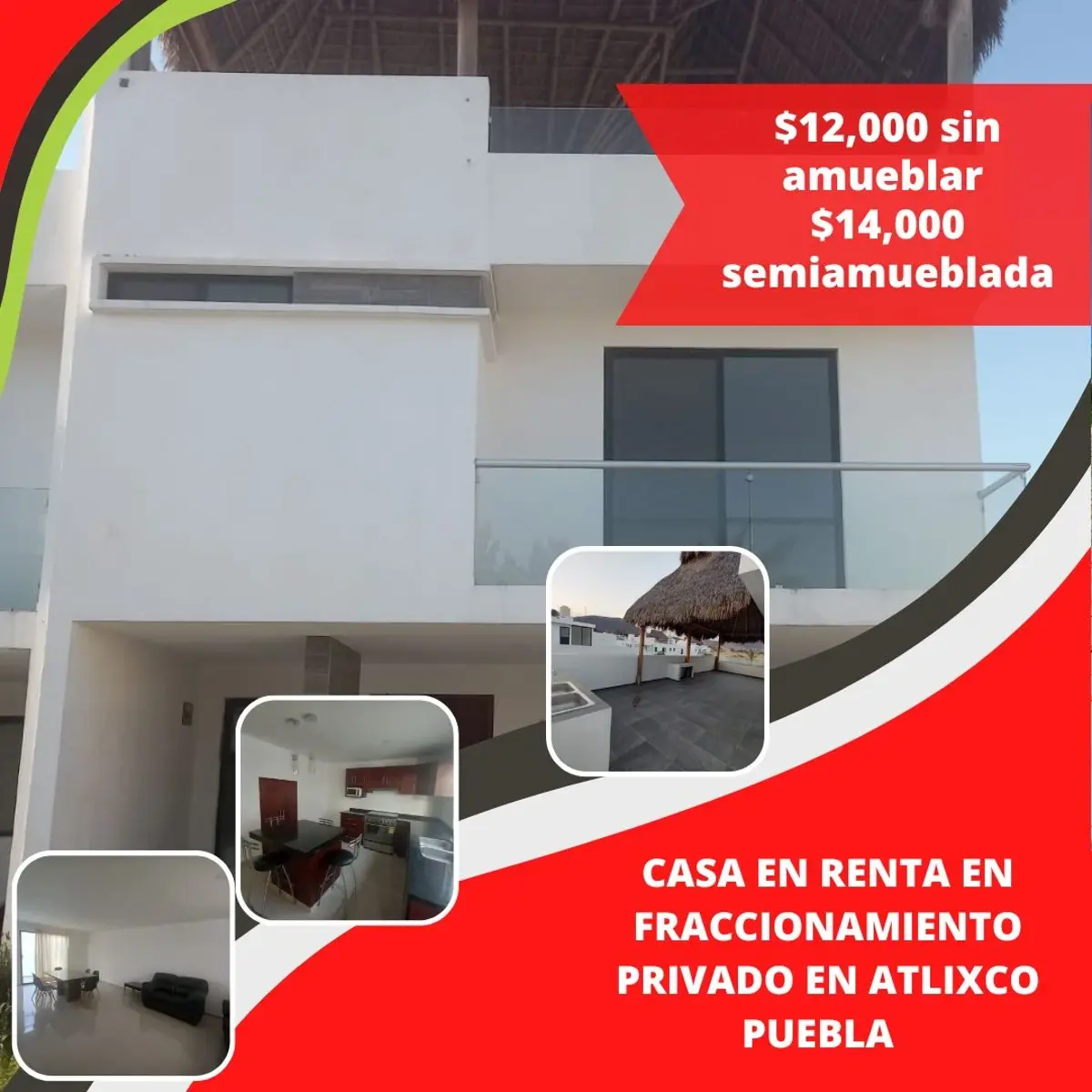 Casa en renta en Ex Hacienda Tizayuca, Atlixco — foto 1 de 25