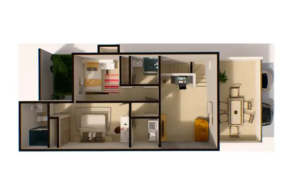 Casa en venta en Alborán Residencial, Juárez — foto 2 de 3