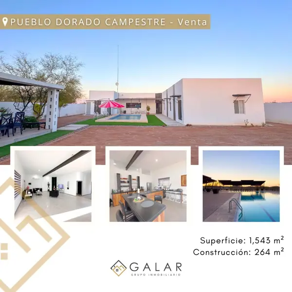 Finca/Rancho en Venta en Pueblo Dorado, Hermosillo, Sonora