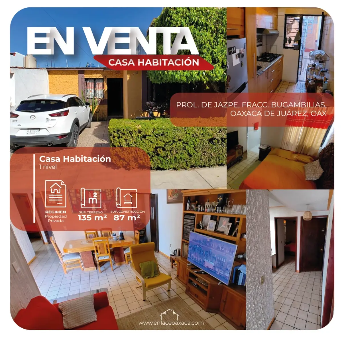 Casa en venta en Bugambilias, Oaxaca de Juárez — foto 1 de 10