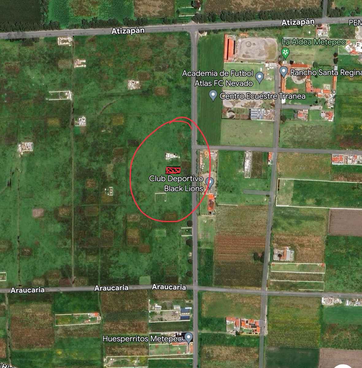 Terreno en venta en San Miguel Totocuitlapilco, Metepec