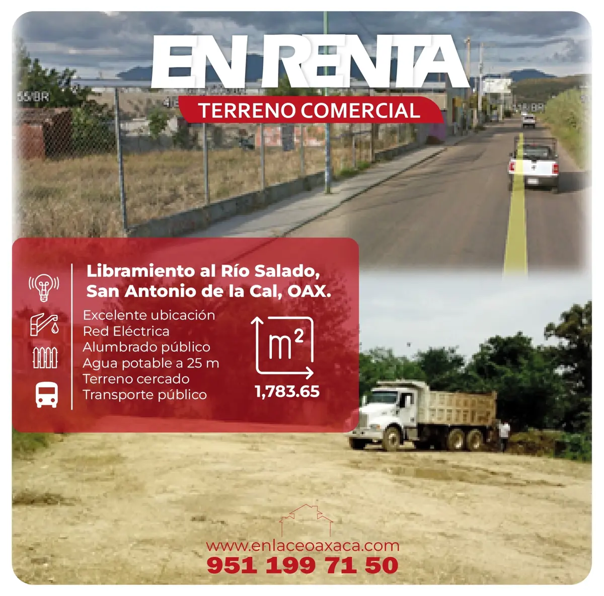 Terreno en renta en Tercera Sección, San Antonio de la Cal — foto 1 de 2