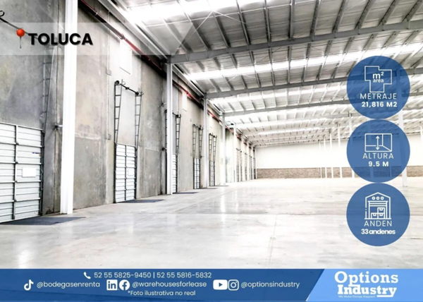 Nave en renta en Toluca, Toluca — foto 2 de 3