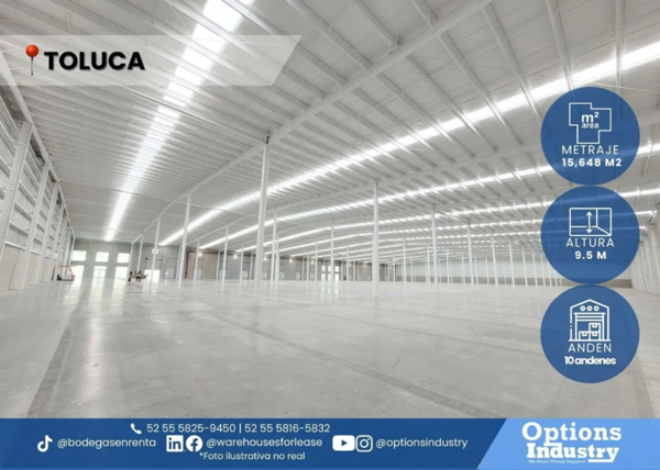 Bodega en renta en Toluca, Toluca — foto 3 de 3